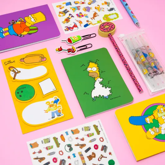 THE SIMPSONS STATIONERY SET