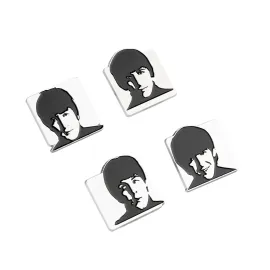 THE BEATLES SET OF 4 PINS