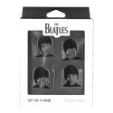 THE BEATLES SET OF 4 PINS