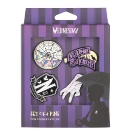 WEDNESDAY SET OF 4 PINS 2