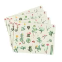 BOTANICAL CACTI SET OF 4 TABLE MATS