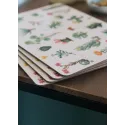 BOTANICAL CACTI SET OF 4 TABLE MATS