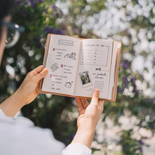 DISNEY BONJOUR MARIE TRAVEL NOTEBOOK