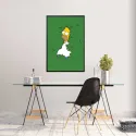 THE SIMPSONS HOMER BUSH POSTER