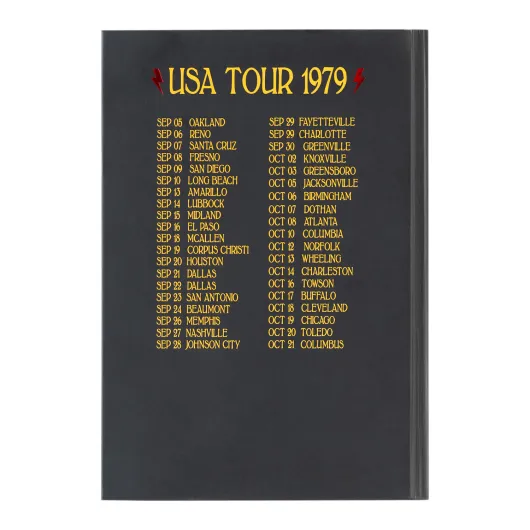 AC/DC PREMIUM A5 NOTEBOOK