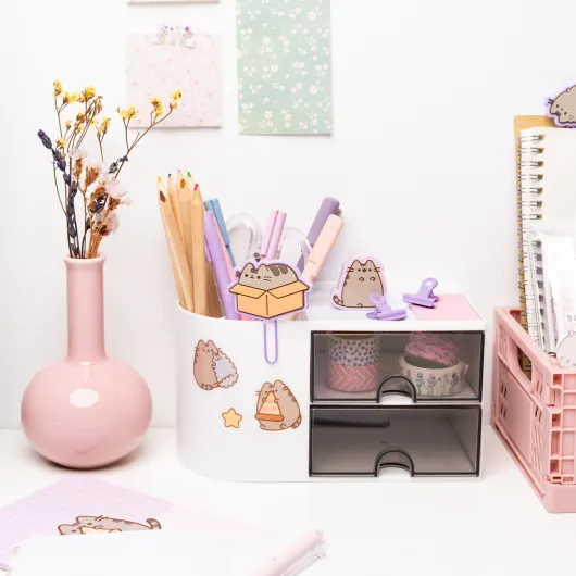 PUSHEEN MOMENTS REUSABLE STICKERS