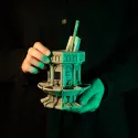 HARRY POTTER PEN HOLDER WITH STATIONERY SET