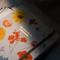 KOKONOTE COLORFUL FLOWERS SEWN A5 NOTEBOOK