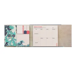 HOKUSAI WEEKLY PLANNER WITH STICKY NOTES 2