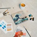 HOKUSAI WEEKLY PLANNER WITH STICKY NOTES