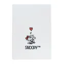 SNOOPY LOVE SEASON PREMIUM A5 NOTEBOOK PLUSH COVER