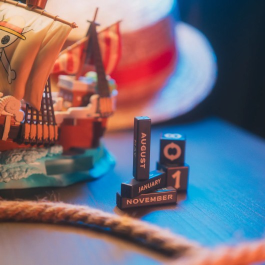 3D NETFLIX ONE PIECE GOING MERRY PERPETUAL CALENDAR