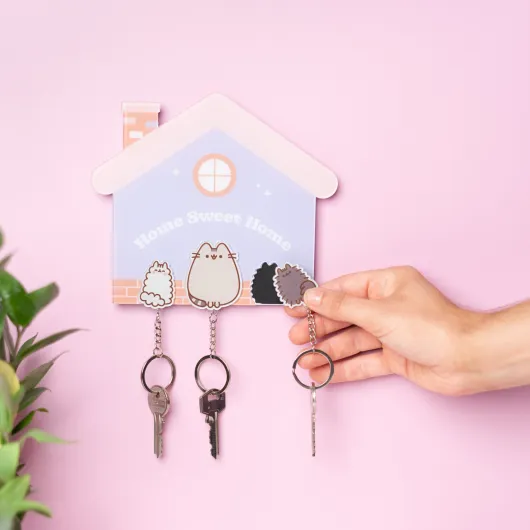PUSHEEN KEY HOLDER WITH KEY
