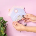 PUSHEEN KEY HOLDER WITH KEY