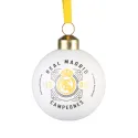 REAL MADRID SET OF 4 CHRISTMAS BALLS