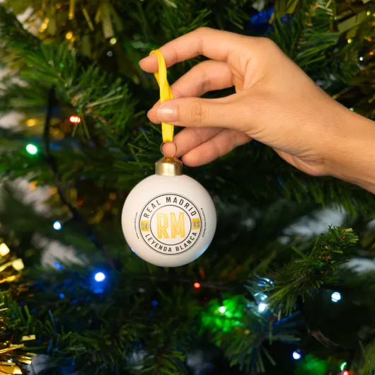 REAL MADRID SET OF 4 CHRISTMAS BALLS