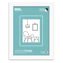 POSTER FRAME 30X40 CM MDF WHITE