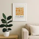 50X70CM MDF WHITE FRAME