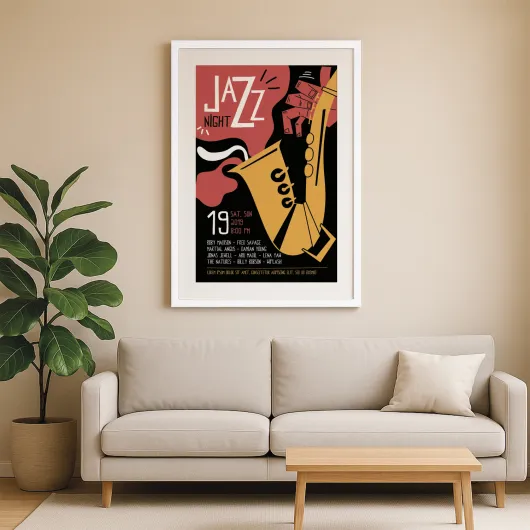 A1 59.4X84CM MDF WHITE FRAME