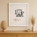 60X80CM MDF WHITE FRAME