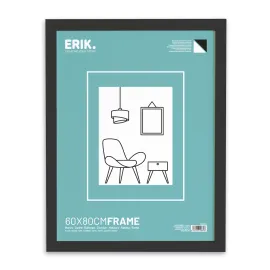 POSTER FRAME 60X80 CM MDF BLACK