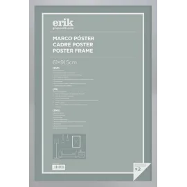 POSTER FRAME 61X91,5 CM MDF SILVER
