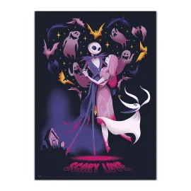 DISNEY NIGHTMARE BEFORE CHRISTMAS LUMINESCENT POSTER