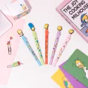 SET OF 25 THE SIMPSONS ROTATING TOPPER PENS