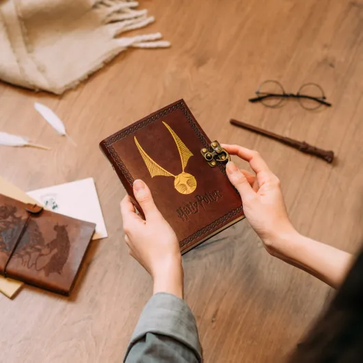HARRY POTTER VEGAN LEATHER (PU) NOTEBOOK