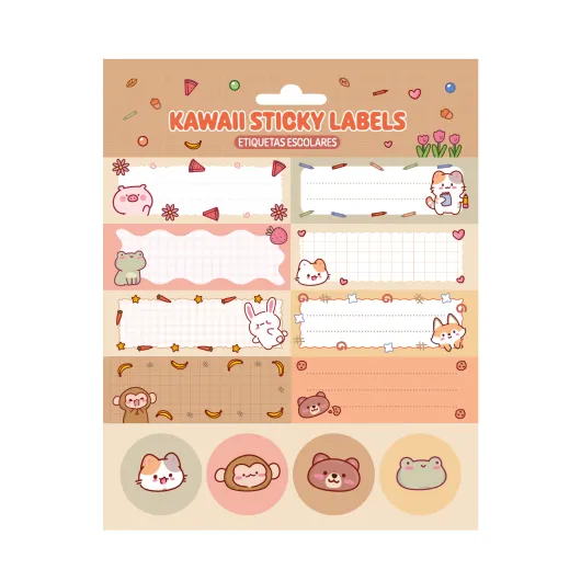 KAWAII SELF-ADHESIVE LABELS