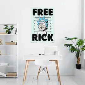 RICK & MORTY FREE RICK POSTER 2
