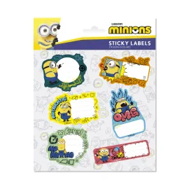 MINIONS PREMIUM SELF-ADHESIVE LABELS