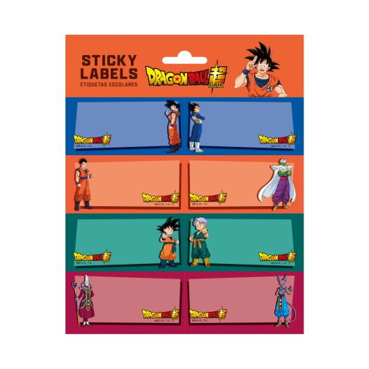 DRAGON BALL SELF-ADHESIVE LABELS