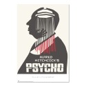 ALFRED HITCHCOCK PSYCHO POSTER