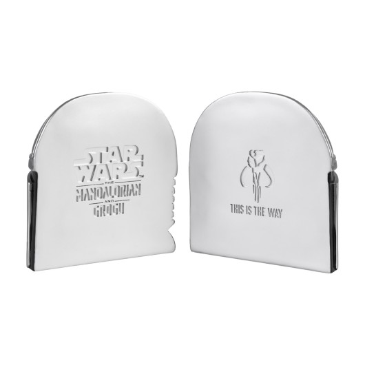 STAR WARS THE MANDALORIAN AND GROGU BOOKENDS