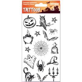 HALLOWEEN WITCHCRAFT TEMPORARY TATTOOS