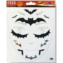 HALLOWEEN BATS STICKER MASK