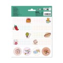 ONE PIECE SELF-ADHESIVE LABELS