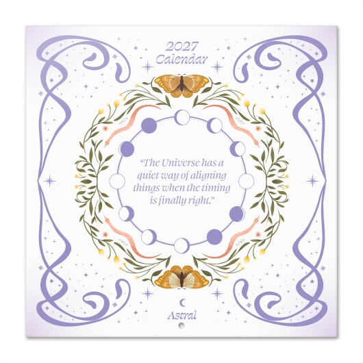 ASTRAL 2027 30X30 CALENDAR US