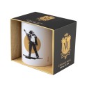 MICHAEL JACKSON KING OF POP WHITE MUG