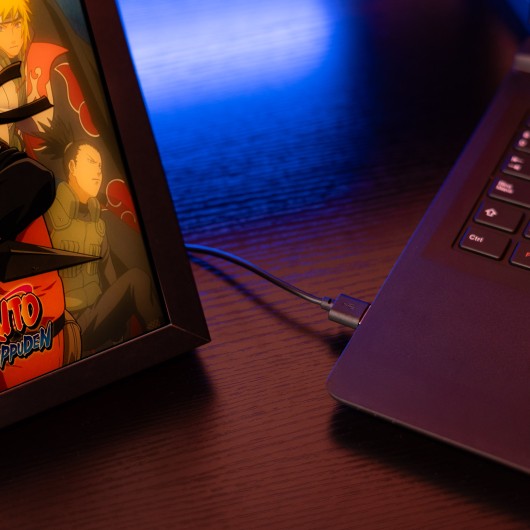 NARUTO SHIPPUDEN LED FRAMED PRINT
