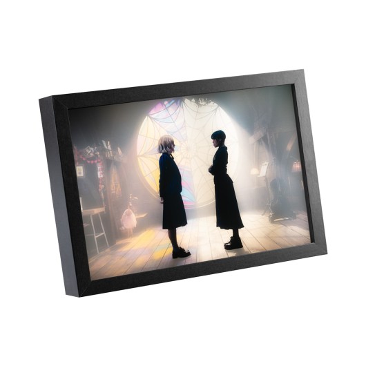 WEDNESDAY LED FRAMED PRINT