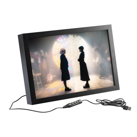 WEDNESDAY LED FRAMED PRINT