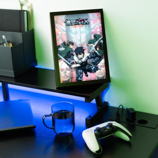 ATTACK ON TITAN LED FRAMED PRINT