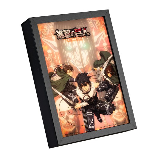 ATTACK ON TITAN LED FRAMED PRINT