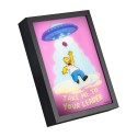 THE SIMPSONS LED FRAMED PRINT