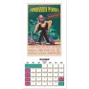 RETRO SCI-FI 2027 30X30 CALENDAR US