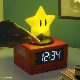 MARIO STAR ICON ALARM CLOCK