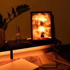 THE LORD OF THE RINGS LED FRAMED PRINT 2