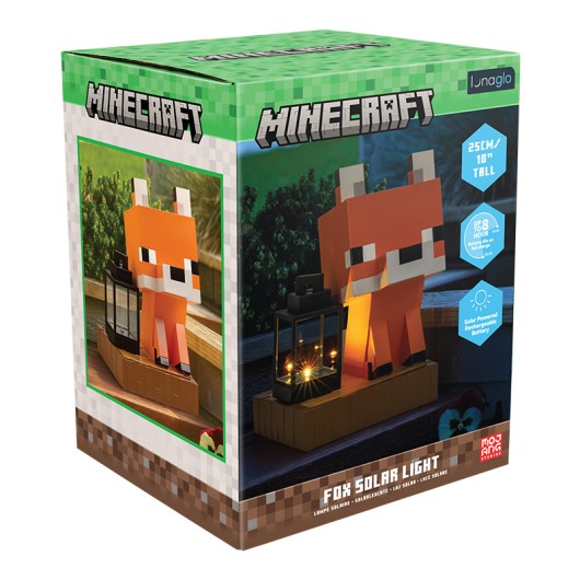 MINECRAFT FOX GNOME LIGHT